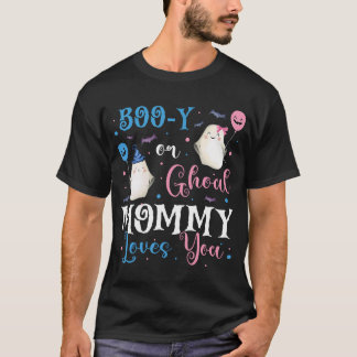 Camiseta Boo-Y Ou Mamãe Ghoul Te Ama Bebê Boo Halloween
