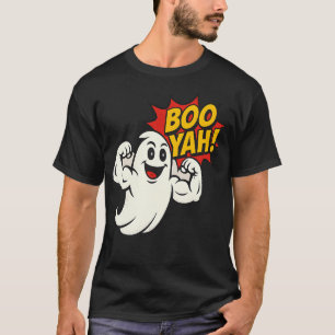 Camiseta Boo Yah Ghost Flex - Halloween