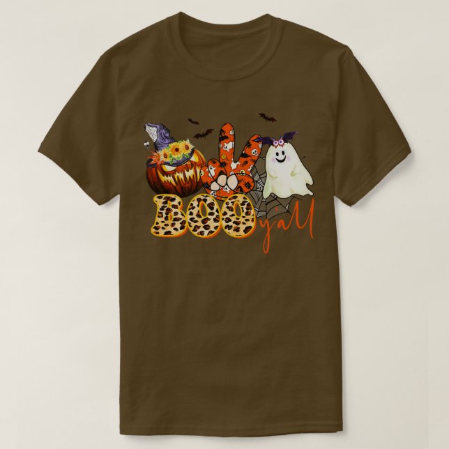 Camiseta Boo Yah Halloween (Frente do Design)