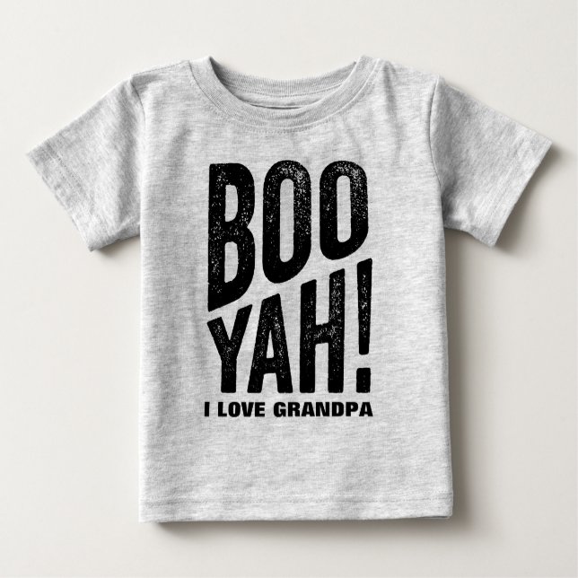 Camiseta Boo Yah vovó e vovô (Frente)