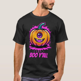 Camiseta Boo Y'All, design de Halloween adorável