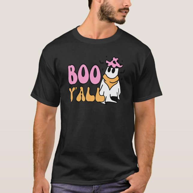 Camiseta Boo Yu2019all Ghost Halloween (Frente)