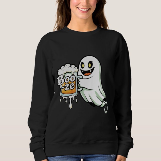Camiseta Boo-z – Funny Halloween Ghost Design (Frente)