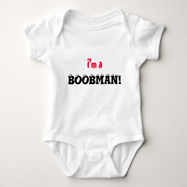 Camiseta BOOBMAN! , Eu sou a (Frente)