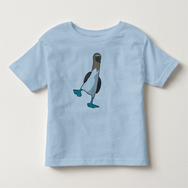 Camiseta booby footed azul (Frente)