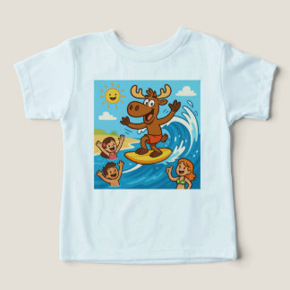 Camiseta Boogie Board Moose–Action-Packed Beach Tee for Kid