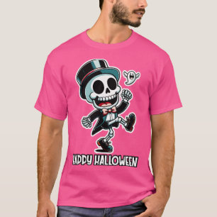 Camiseta Boogie Bones A Halloween Skeleton Jamboree