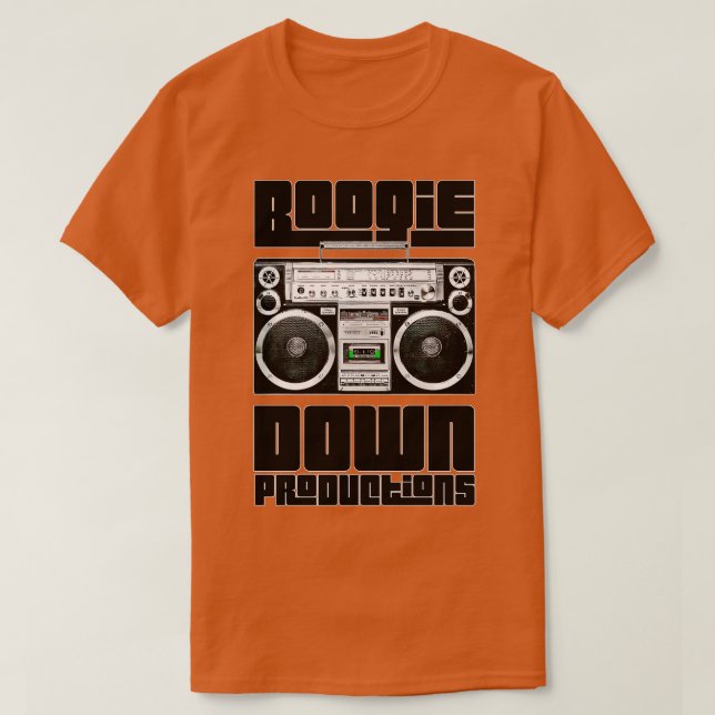 Camiseta Boogie Down Productions (Frente do Design)