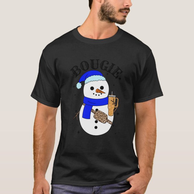Camiseta Boojee Snowman Bougie Snowman Belt Bag Boojee Xmas (Frente)