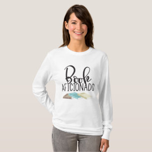 Camiseta Book Aficionado Design