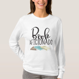 Camiseta Book Aficionado Design
