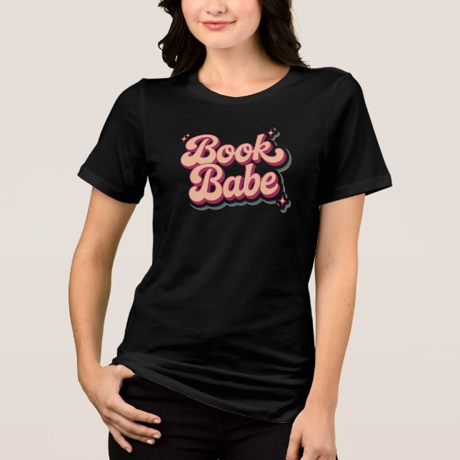Camiseta Book Babe (Frente)