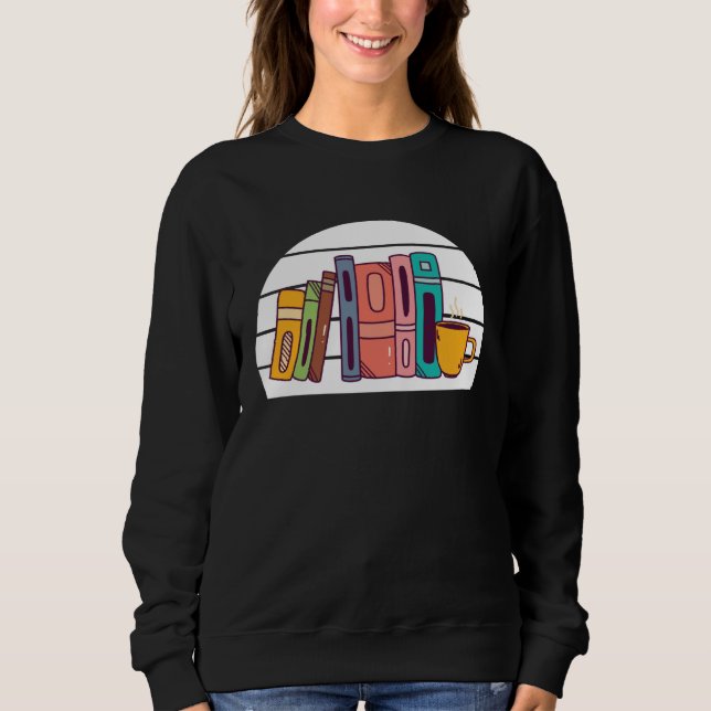 Camiseta Book  Bookshelf Bookworm and Reading Fans Books (Frente)