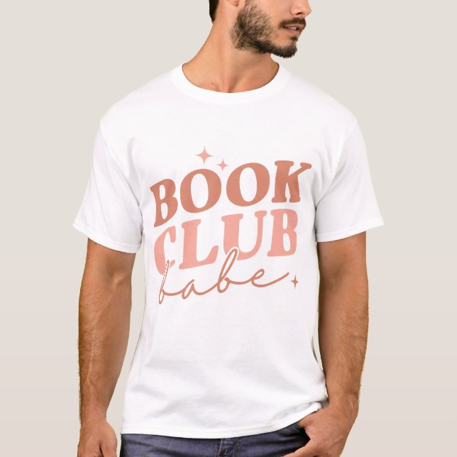 Camiseta Book Club Babe (Frente)
