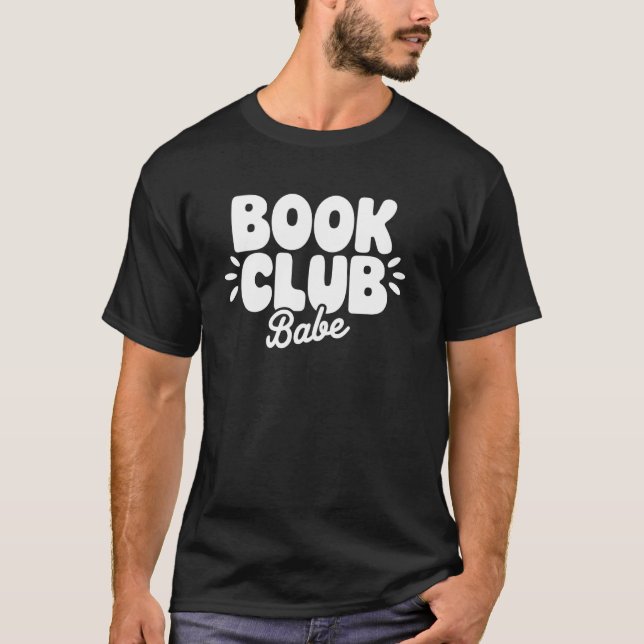 Camiseta Book Club Babe (Frente)
