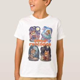 Camiseta Book Explorer – Cute Cat Reading Adventure