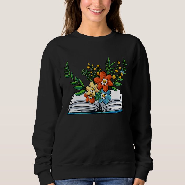 Camiseta Book Flowers (Frente)