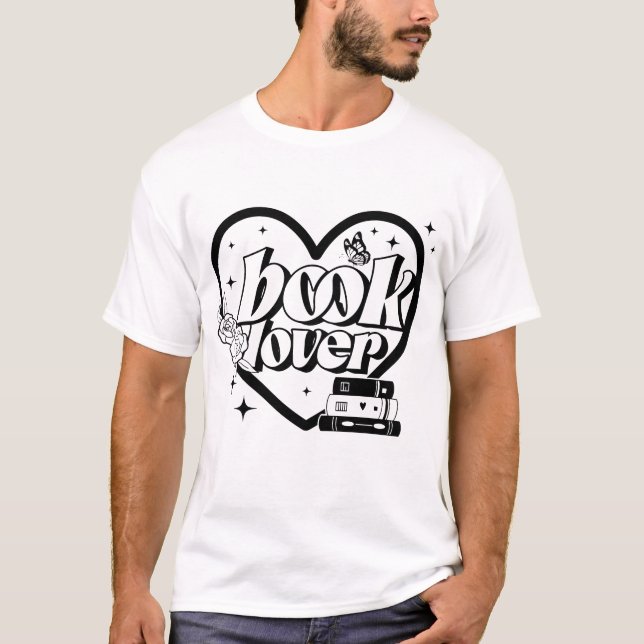 Camiseta Book Lover (Frente)