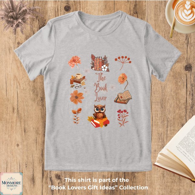 Camiseta Book Lover (Criador carregado)