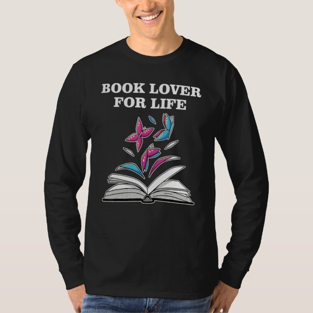 Camiseta Book Lover for Life_2 (Frente)