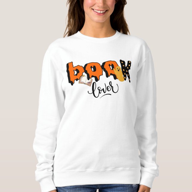 Camiseta Book Lover Halloween (Frente)