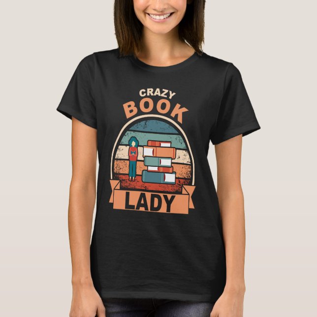 Camiseta book reading bookworm library books librarian (Frente)