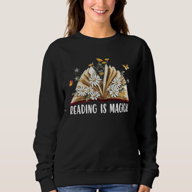 Camiseta Book reading is magical (Frente)