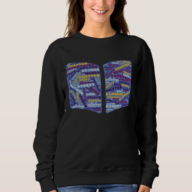 Camiseta Book  Word Cloud Readers  Librarian Men Women (Frente)