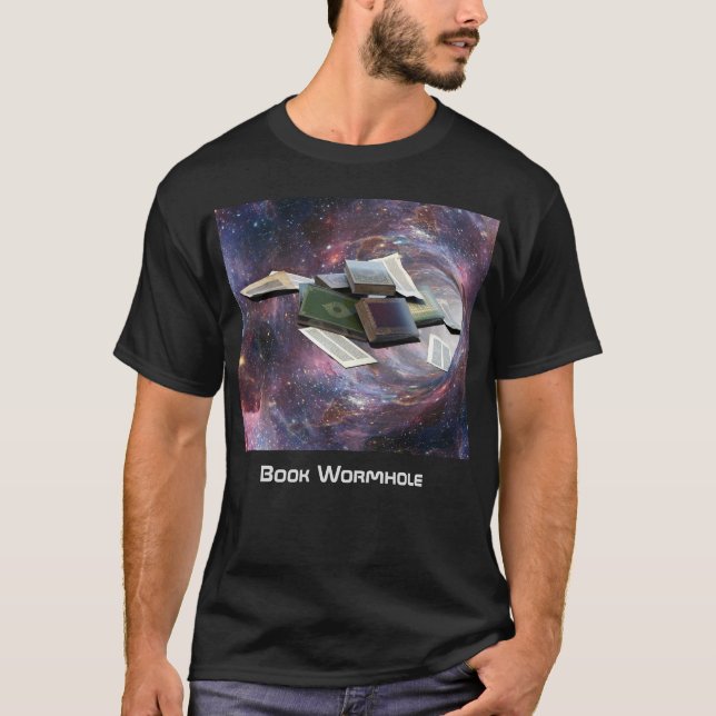 Camiseta Book Wormhole (Frente)