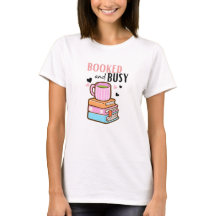 Camiseta Booked & Brewing Book Lover