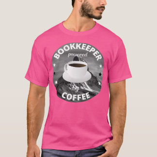 Camiseta Bookkeeper Equipado Com Biblioteca De Café