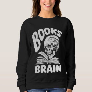 Camiseta Books Skull Bookworm Literature Writer - Boo-novo