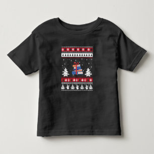 Camiseta Books Ufly Christmas Engraçado Leitura de presente
