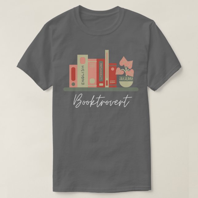 Camiseta Booktrovert 11 (Frente do Design)