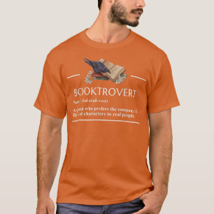 Camiseta Booktroverter Uma Engraçada Definição De Livro Fic