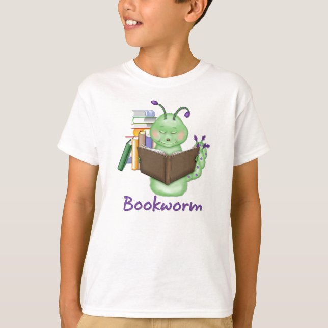 Camiseta Bookworm (Frente)