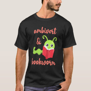 Camiseta Bookworm Ambivert - Leitura de Livro Divertido 5