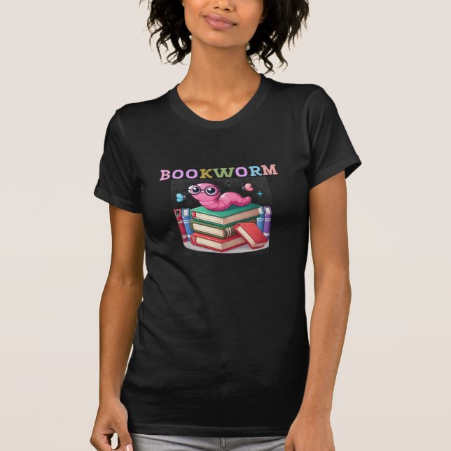 Camiseta Bookworm Bliss (Frente)