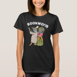 Camiseta Bookworm Funny Animal