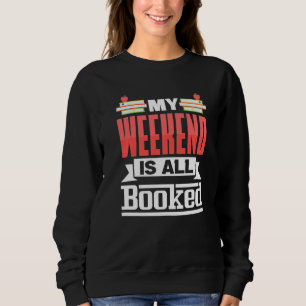 Camiseta Bookworm Meu Fim De Semana É Toda Biblioteca Reser