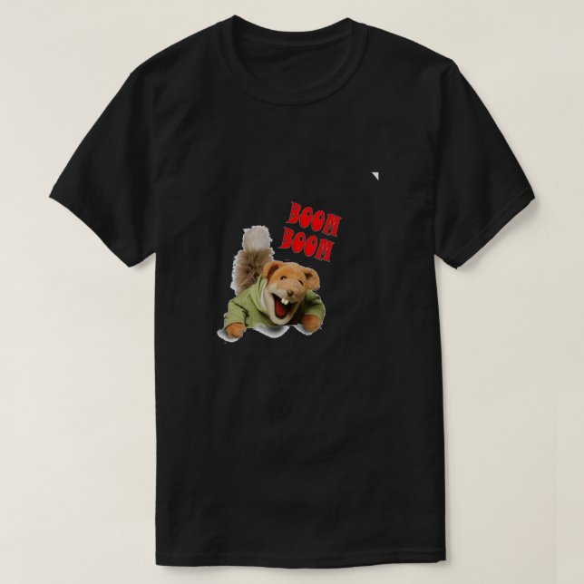 Camiseta boom boom basil brush Essential (Frente do Design)