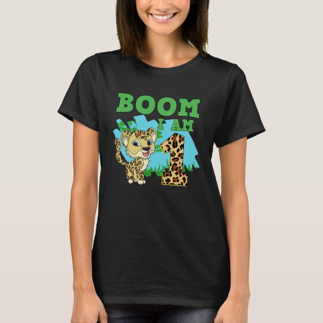 Camiseta Boom Im 1 Leopard (Frente)