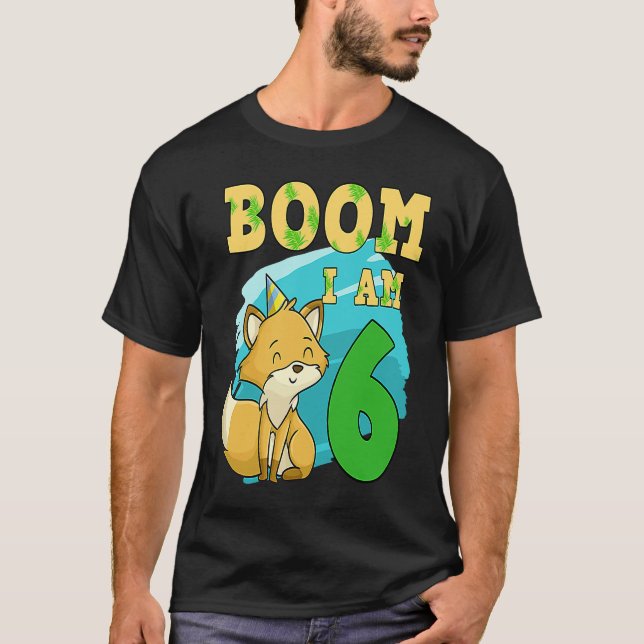 Camiseta Boom Im 6 Fox (Frente)