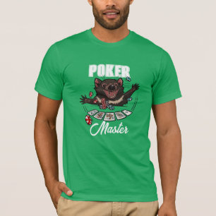 Camiseta Boom! Royal Flush Tasmanian Devil Poker Cartoon
