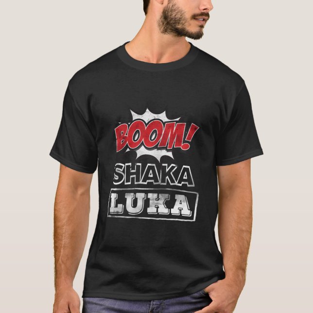 Camiseta Boom Shaka Luka D Vintage (Frente)