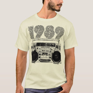 Camiseta Boombox 1989