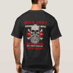 Camiseta Boomer EST 1951 Sai Eu sou um Velho Engraçado
