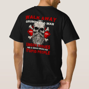 Camiseta Boomer EST 1958 Sai daqui Sou um Velho Engraçado