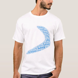Camiseta Boomerang Love, Gratidão, Joy