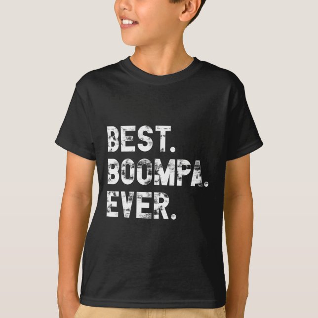 Camiseta Boompa Eternamente Engraçado Presente Para Boompa (Frente)